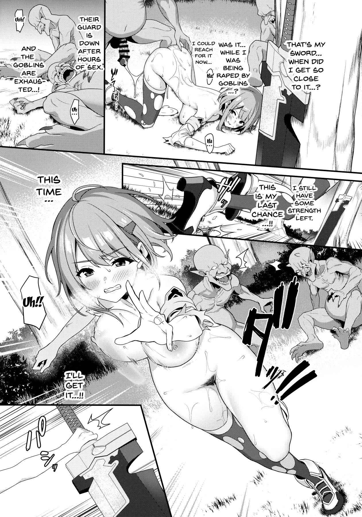 Hentai Manga Comic-Hitoyo-chan's Suffering-Read-26